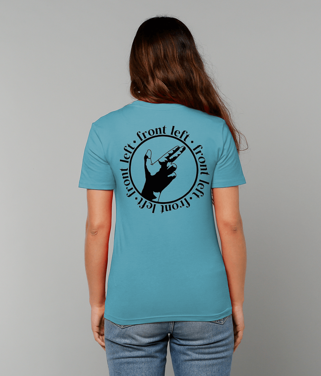 Front Left Logo Tee - Atlantic Blue