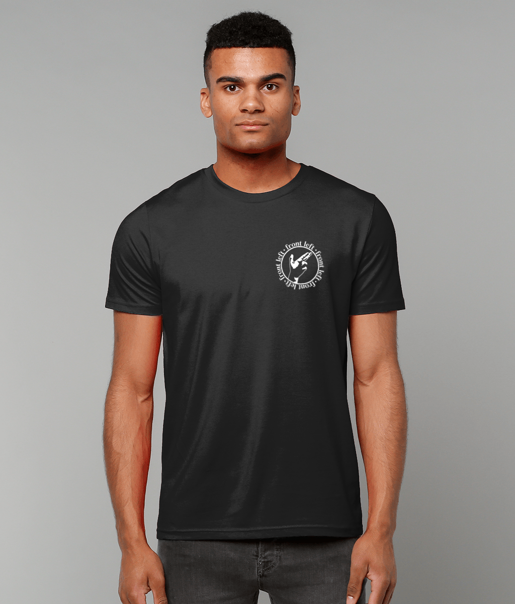 Front Left Logo Tee - Black