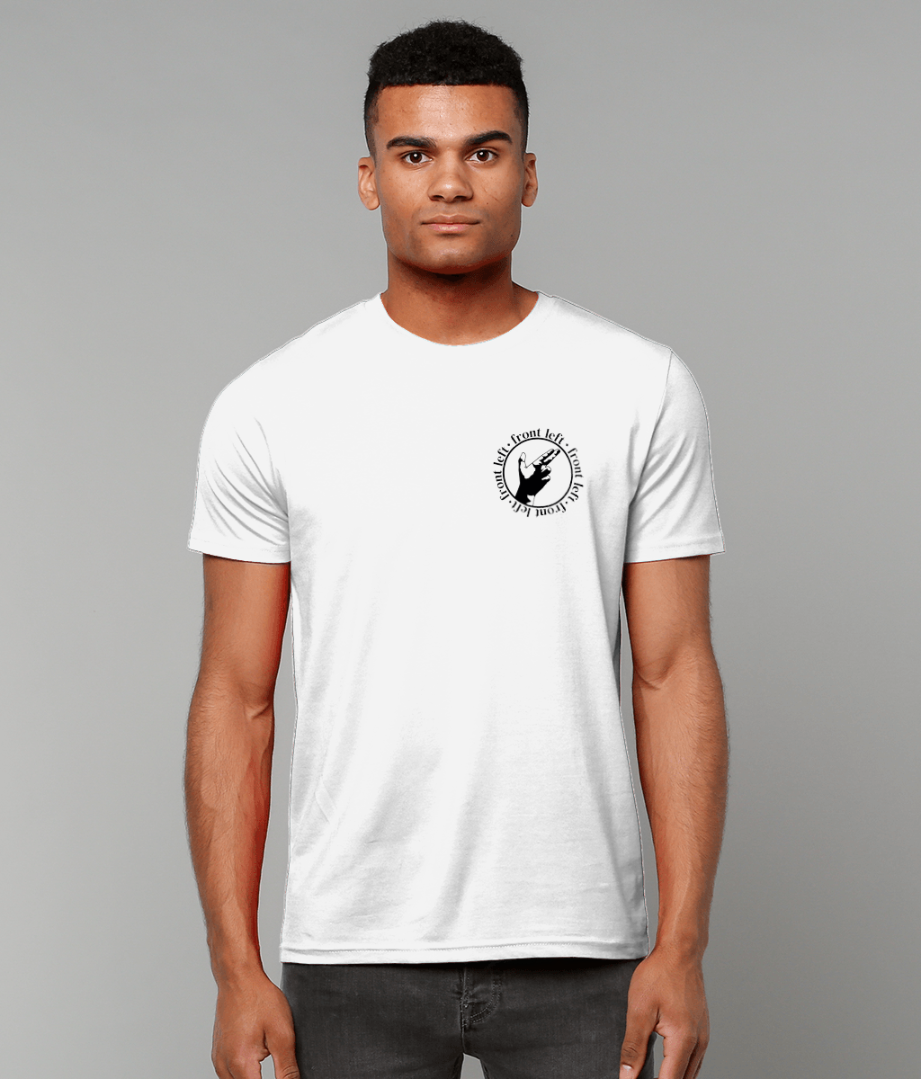 Front Left Logo Tee - White